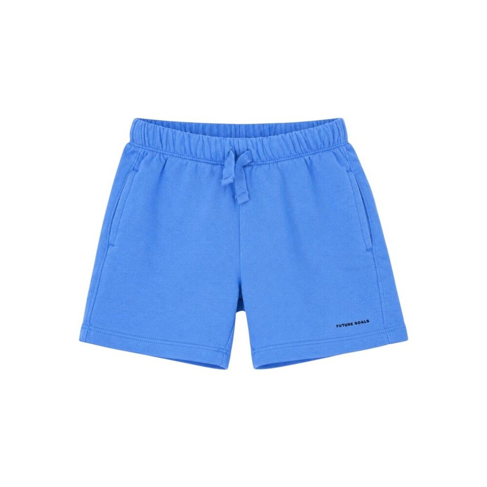 Zara Kids Blue Terry Knit Cotton Spring Summer Shorts Boys Size Small 6